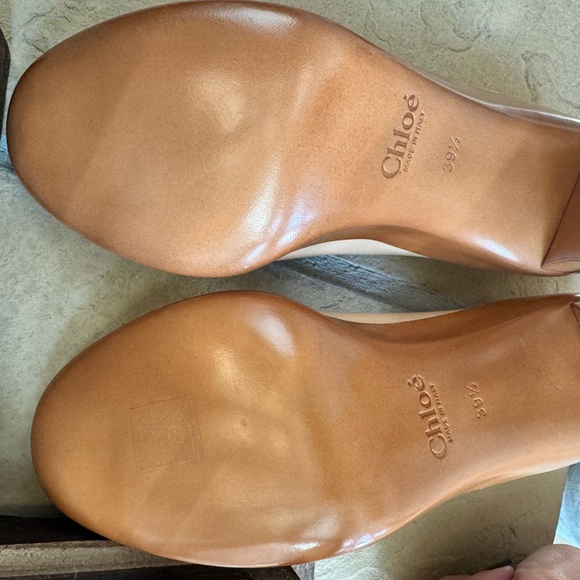 Chloe Nude High Heels SZ 39 1/2 - Picture 3 of 7
